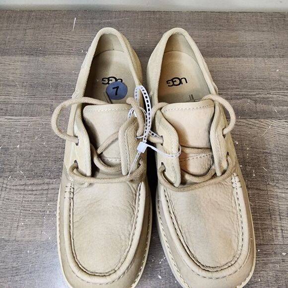 UGG Cityfunc Platform Shoes Loafer Mary Jane Square toe Suede Womens 7 NEW - Picture 2 of 15